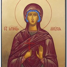 Схема вышивки «св.Анисья»