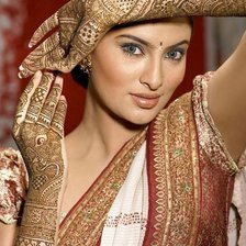 Схема вышивки «Индианка»