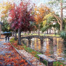 Схема вышивки «Осень.»