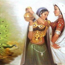 Схема вышивки «Индия»