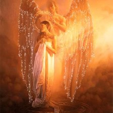 Схема вышивки «ангел хранитель 2»