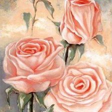 Схема вышивки «Розы»