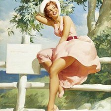 pin-up girl