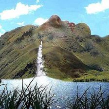 Схема вышивки «слеза горы»