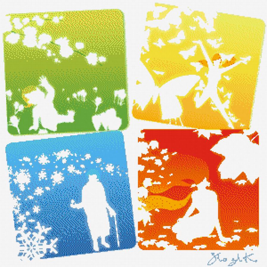 времена года - время года - предпросмотр