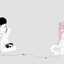 Схема вышивки «Вокалоид»