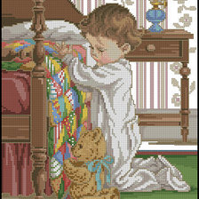 Схема вышивки «Малыш»