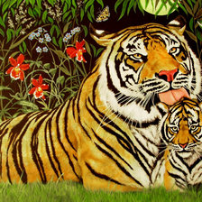 Схема вышивки «мамина ласка»