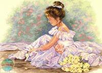 Схема вышивки «Балерина»