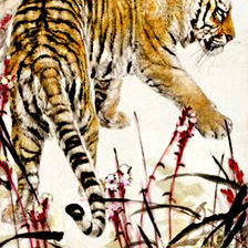 Схема вышивки «живопись Китая»