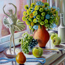 Схема вышивки «на окошке»