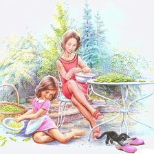 Схема вышивки «Серия "Очаровашки"»