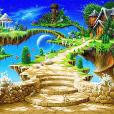 Схема вышивки «сказка»