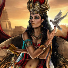 Схема вышивки «царица»