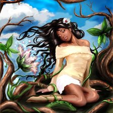 Схема вышивки «В плену»