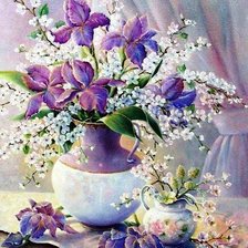 Схема вышивки «букет»