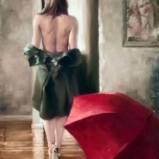 Схема вышивки «вечер»