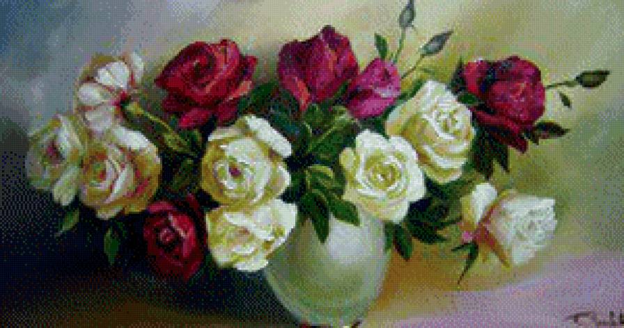 Букет роз - цветы, розы - предпросмотр