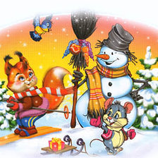 Схема вышивки «Новогодняя»