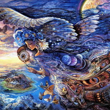 Схема вышивки «Ночь»