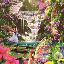 Схема вышивки «Феи»