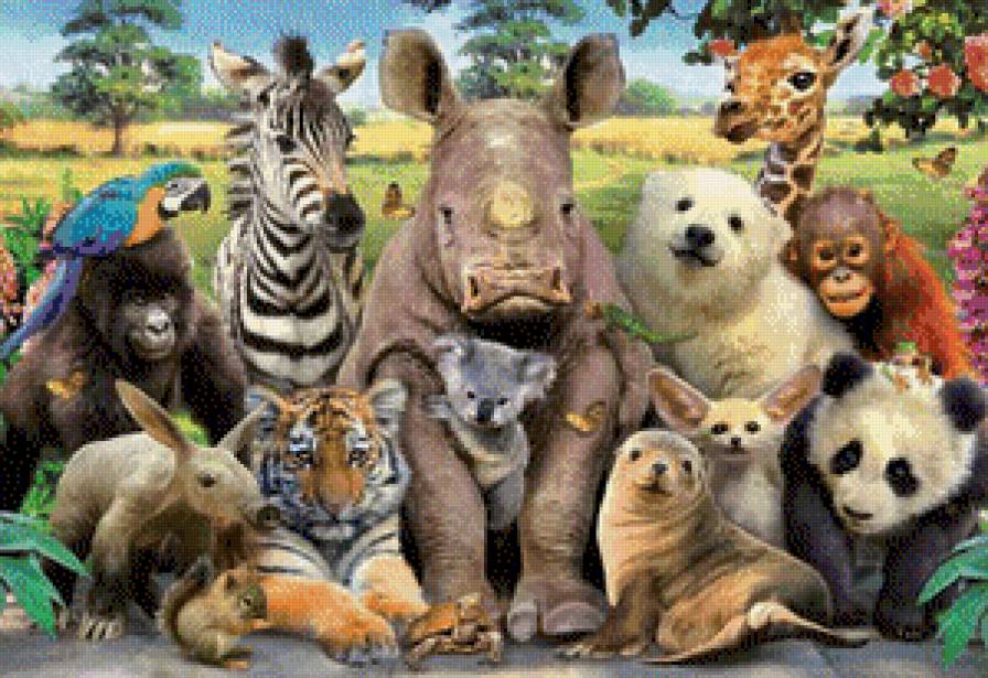 Зверюшки - предпросмотр