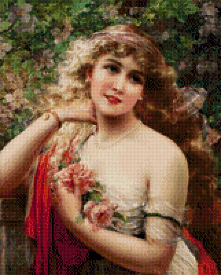 Девушка весна2 - картины, девушка - предпросмотр