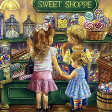 Схема вышивки «bimbi»