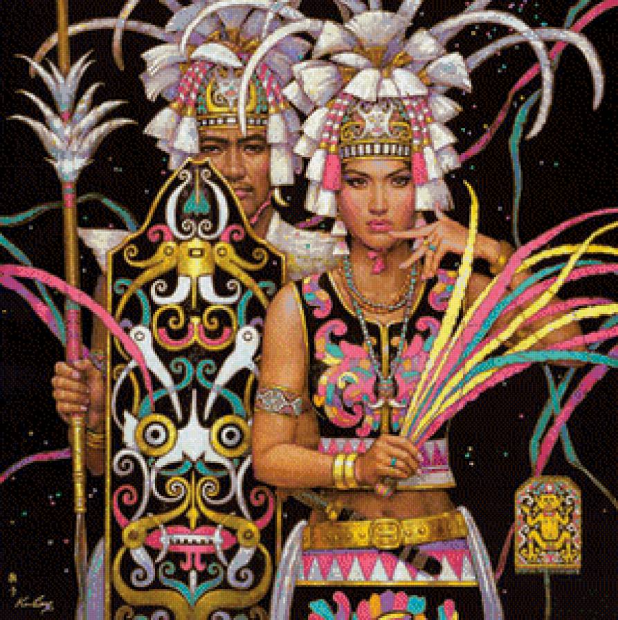 Магическая пара - пара, любовь, парень, фэнтези, девушка - предпросмотр