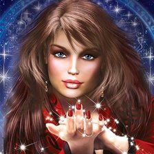 Загадочная девушка