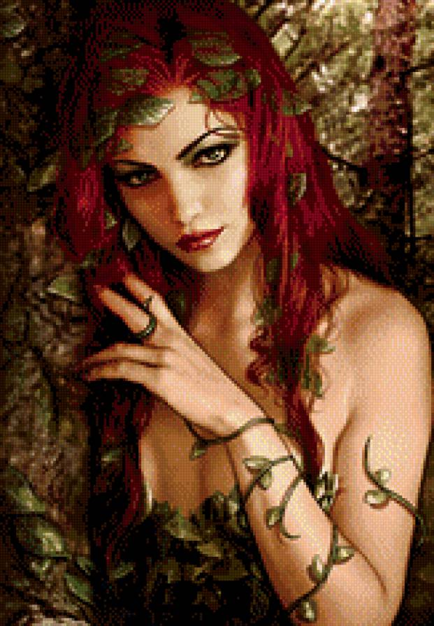 женская красота(серия) - женский образ, фэнтези, люди, дриада, девушка - предпросмотр