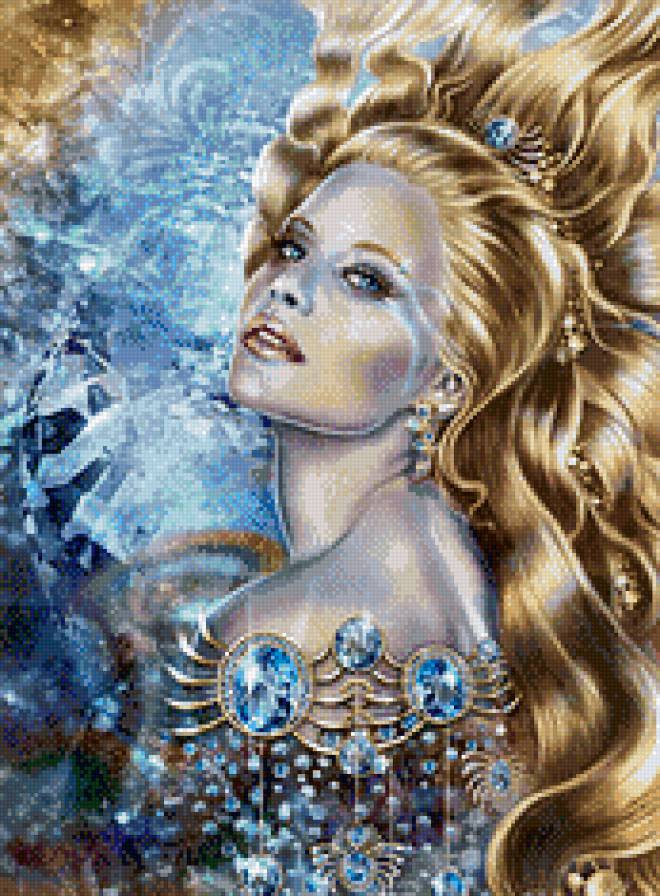 женская красота(серия) - люди, девушка, ундина, женский образ, фэнтези - предпросмотр