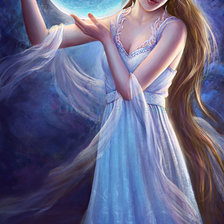 Схема вышивки «женская красота(серия)»