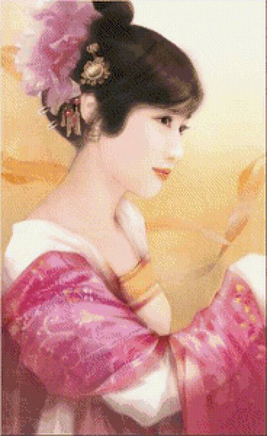 восток - девушка, япония, китай - предпросмотр