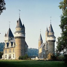 Схема вышивки «Замок»