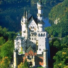 Схема вышивки «Замок»