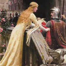 Схема вышивки «Посвящение в рыцари»