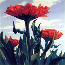 Схема вышивки «Цветы»