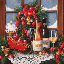 Схема вышивки «Рождество»