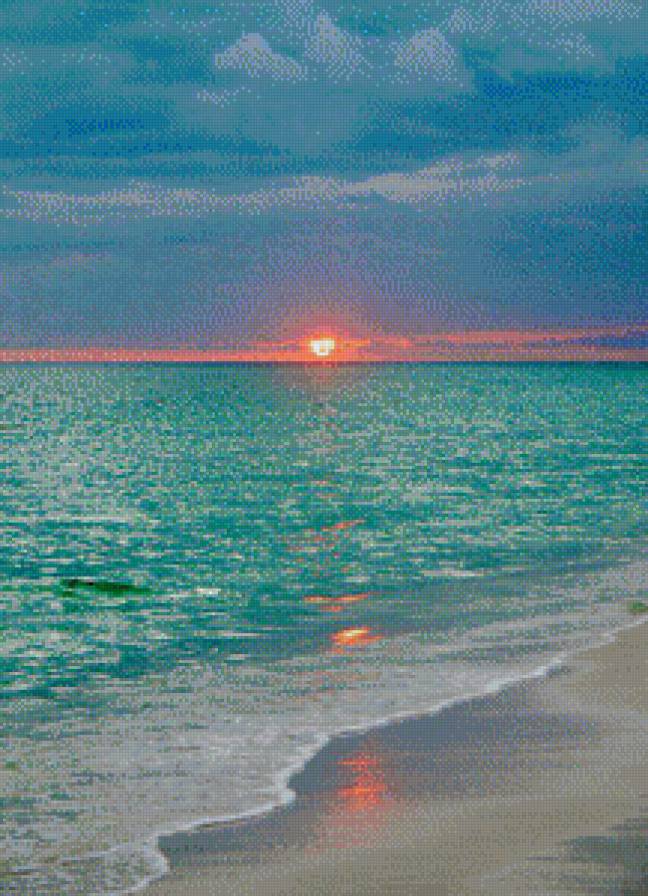 море - море.закат - предпросмотр