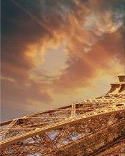 Схема вышивки «Триптих. Эйфелева башня. ч.1»