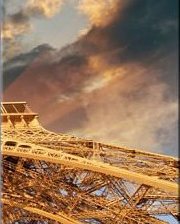 Схема вышивки «Триптих. Эйфелева башня. ч.3»