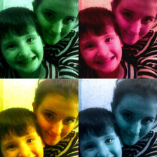 Схема вышивки «я и братик 2»