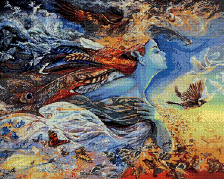 Весенняя ночь - пейзаж, фентази, сказка - предпросмотр