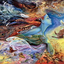 Схема вышивки «Весенняя ночь»