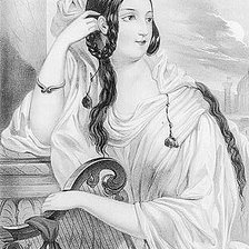 Схема вышивки «Женский образ ( живопись )»