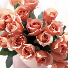 Схема вышивки «Букет красных роз»