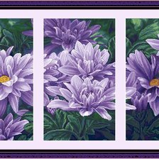 Схема вышивки «dalie»