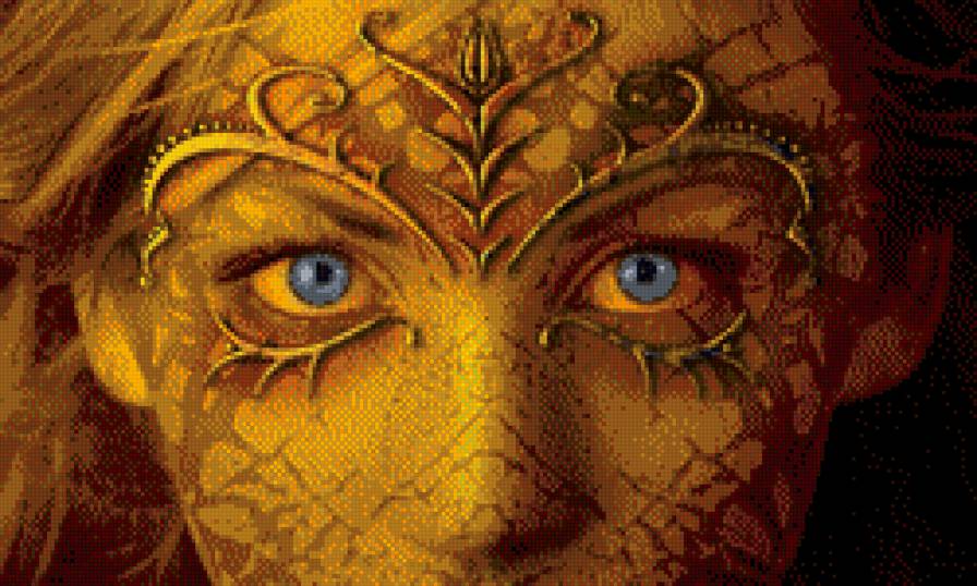 "Девушка песков" - девушки, фентези - предпросмотр