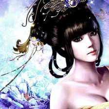 Схема вышивки «Фея цветов»